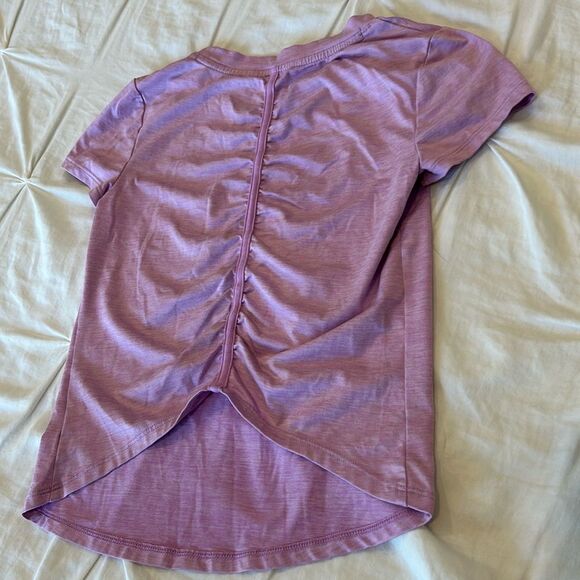 Lot of 2 Tek Gear Women's Purple & Blue Athletic Crew Neck T- Shirts Size Medium - Picture 6 of 7